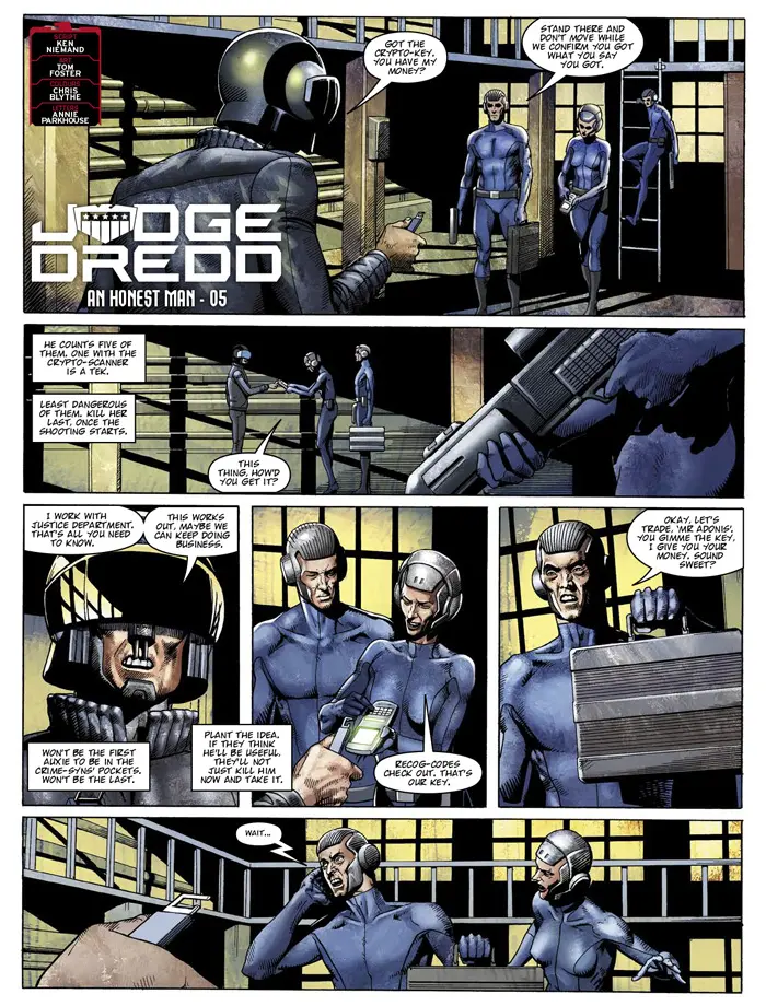 Judge Dredd: An Honest Man