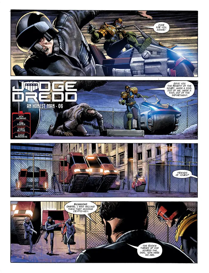 Judge Dredd: An Honest Man