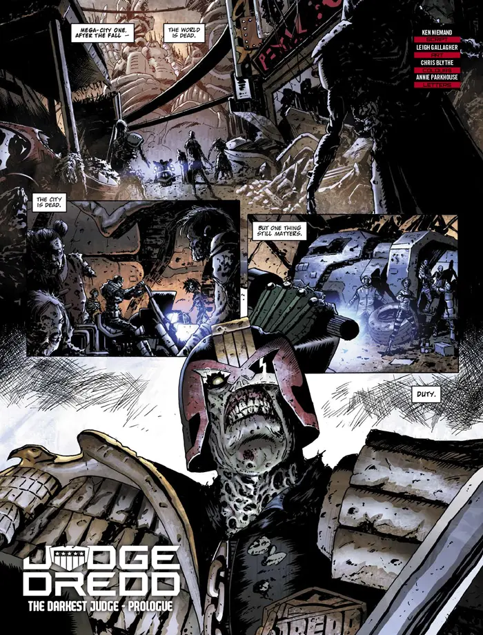 Judge Dredd: The Darkest Judge