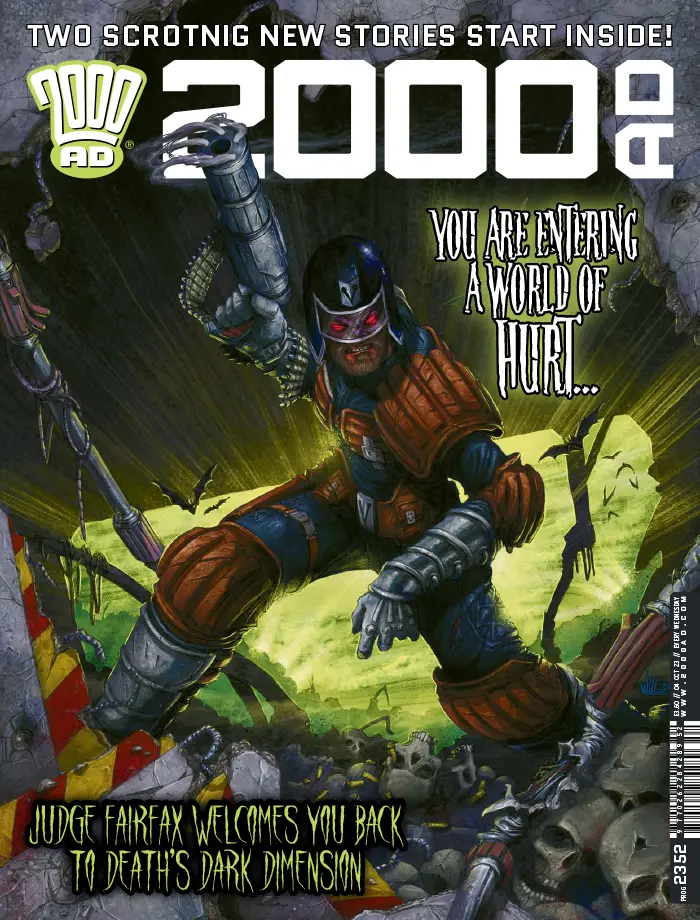 2000 AD Prog 2352 cover