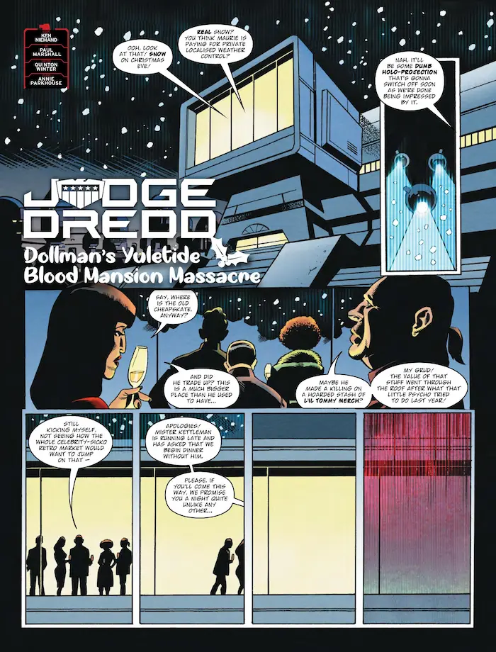 Judge Dredd: Dollman's Yuletide Massacre