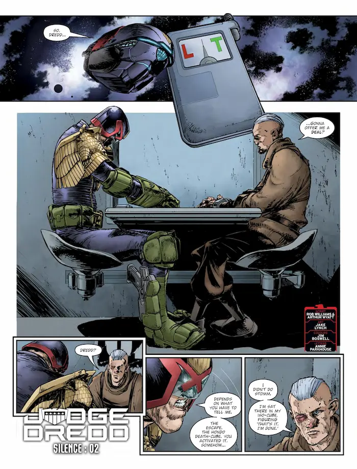 Judge Dredd: Silence