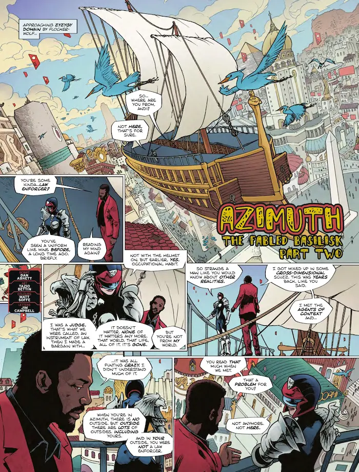 Azimuth: The Fabled Basilisk