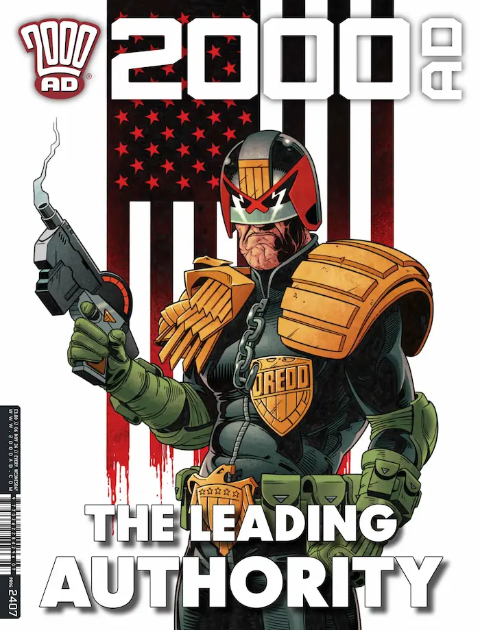 2000 AD Prog 2407 cover