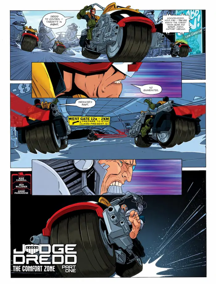 Judge Dredd: The Comfort Zone