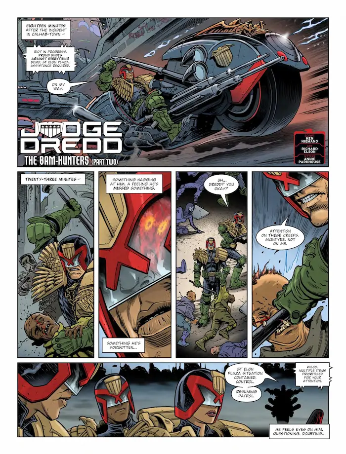 Judge Dredd: The Bam-Hunters