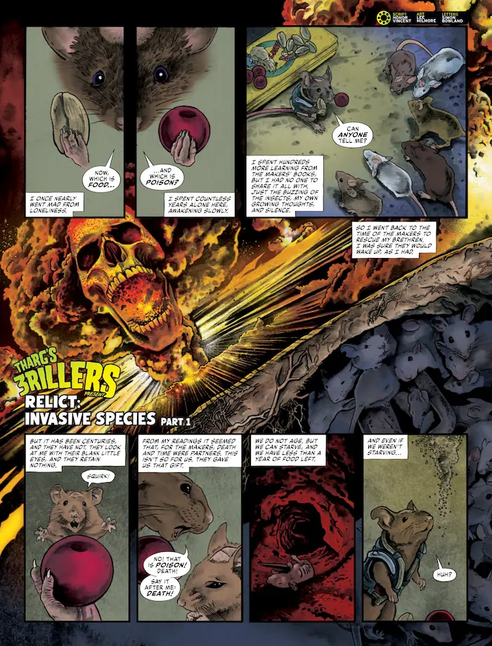 Tharg's 3rillers: Relict: Invasive Species part one