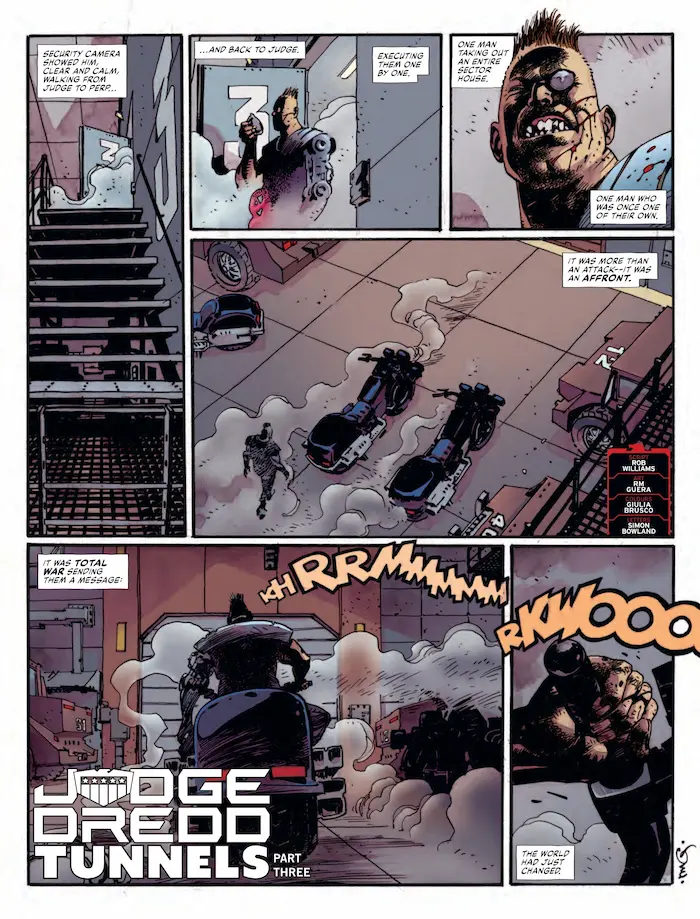Judge Dredd: Tunnels part three