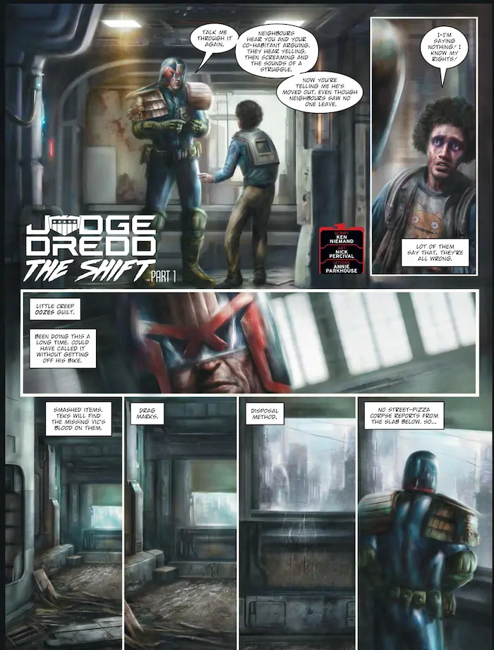 Judge Dredd: Shift part 1