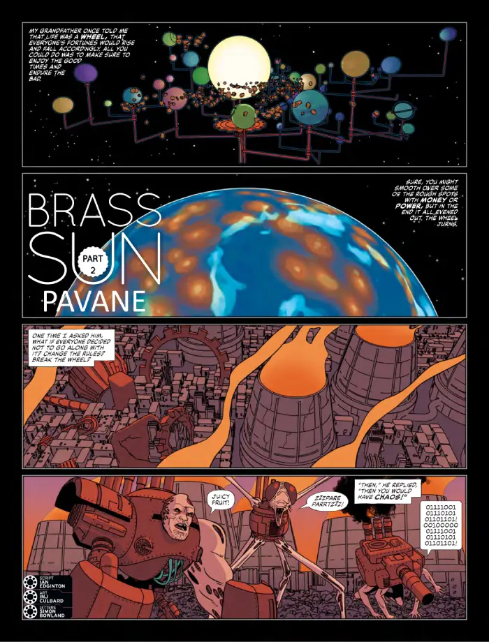Brass Sun: Pavane part two