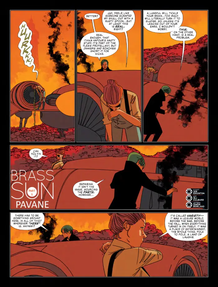 Brass Sun: Pavane part four