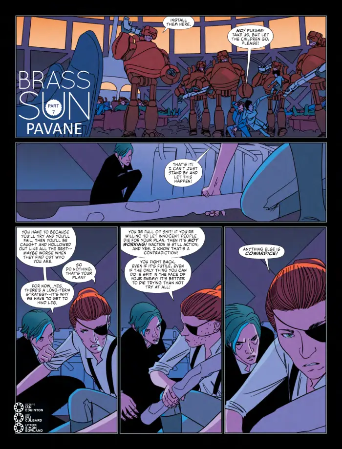 Brass Sun: Pavane part seven