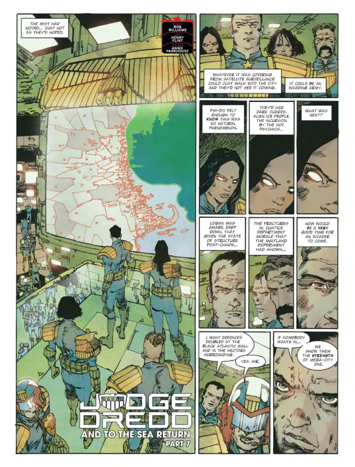 Judge Dredd: And to the Sea Return part seven
