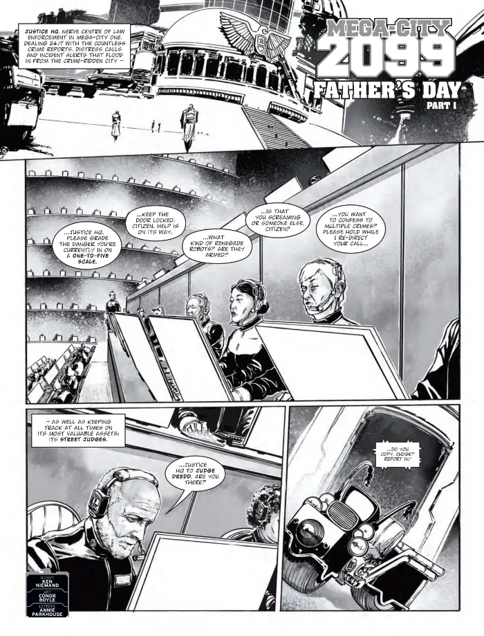 Mega-City 2099: Father's Day
