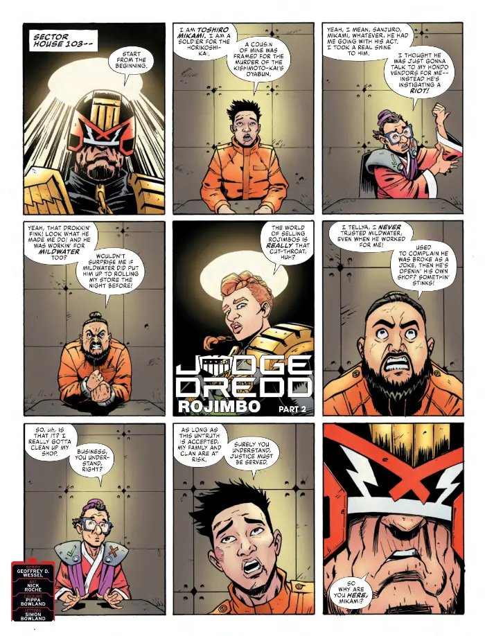Judge Dredd: Rojimbo