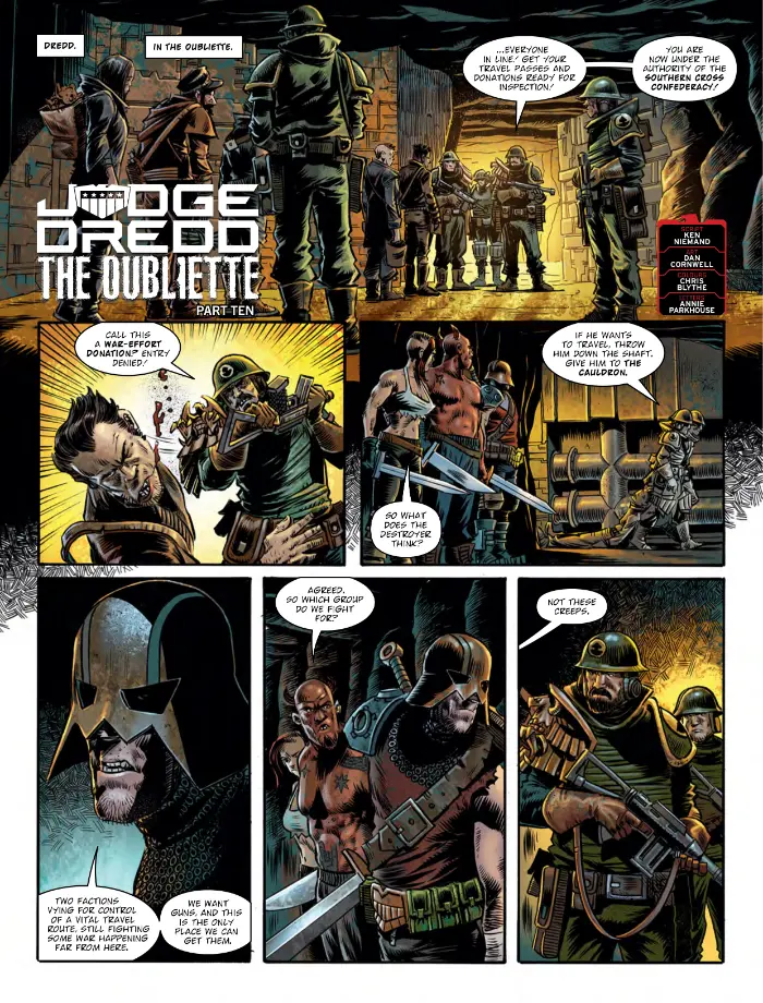 Judge Dredd: The Outbliette