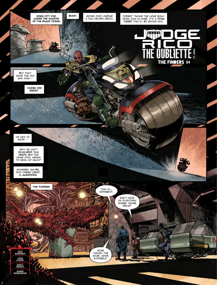 Judge Dredd/Rico: The Oubliette