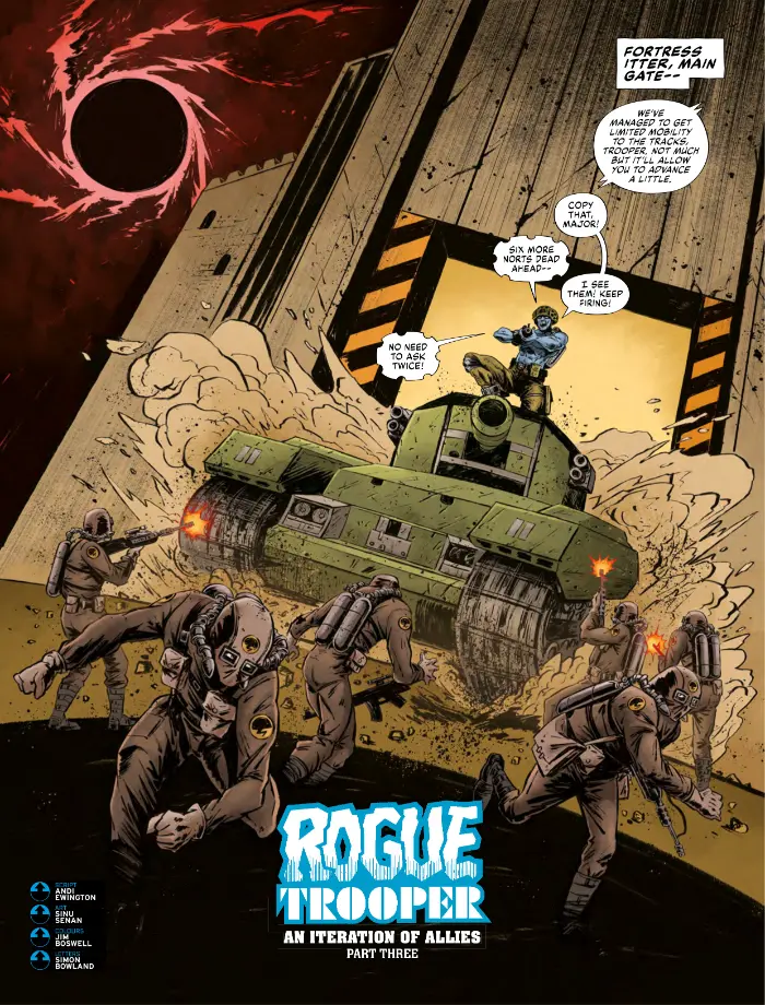 Rogue Trooper: An Iteration of Allies