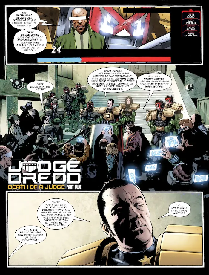 Judge Dredd: Death of a Judge