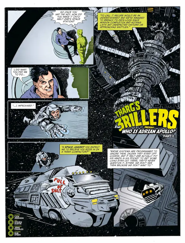 Tharg's 3rillers: Who Is Adrian Apollo?