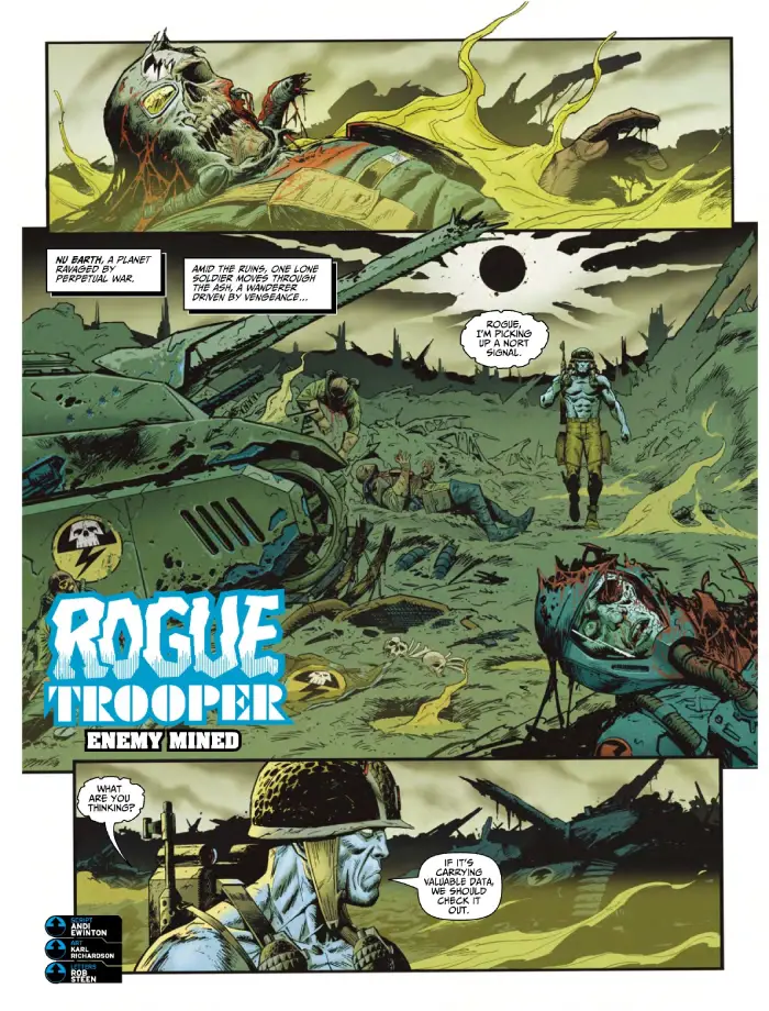 Rogue Trooper: Enemy Mined