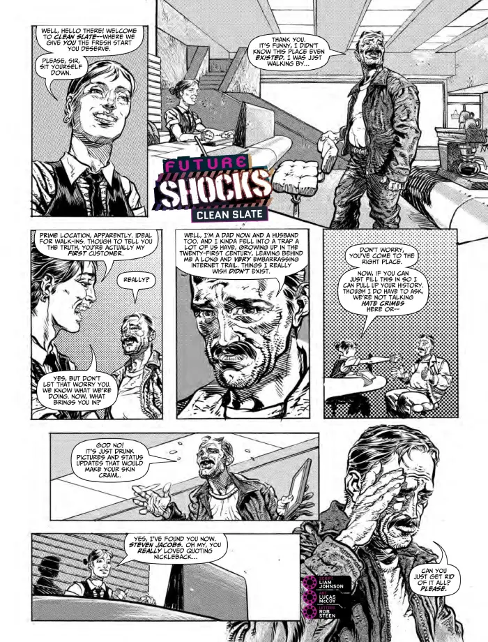 Future Shocks: Clean Slate