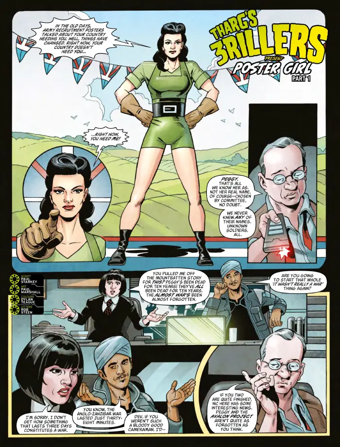 Tharg's 3rillers: Poster Girl