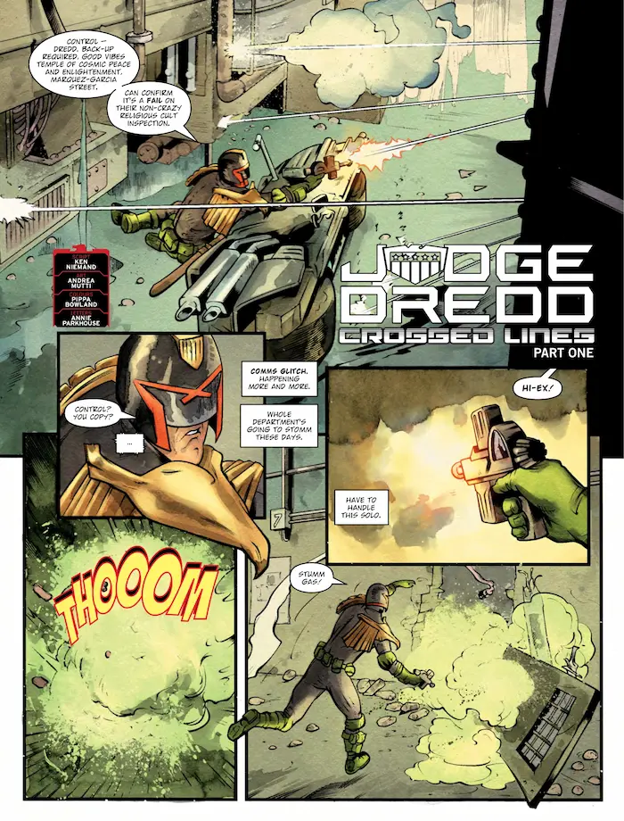 Judge Dredd: Crossed Lines
