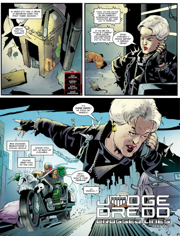 Judge Dredd: Crossed Lines