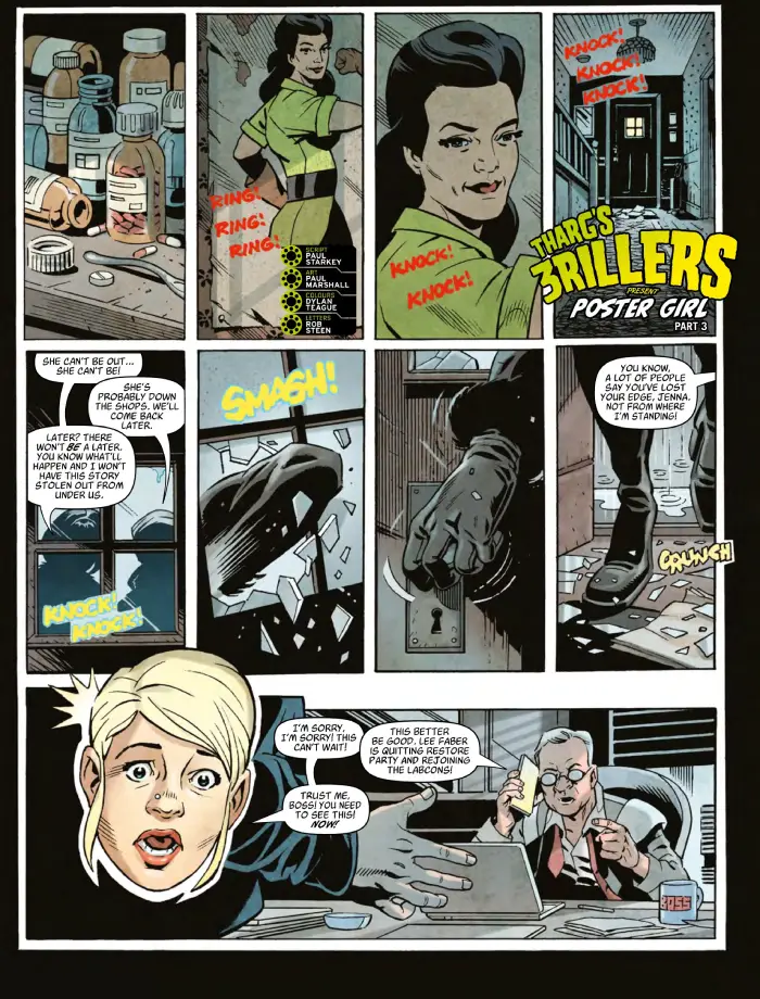 Tharg's 3rillers: Poster Girl