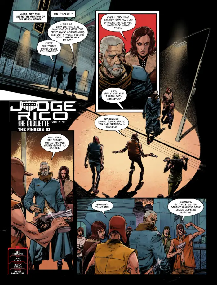 Judge Dredd/Rico: The Oubliette