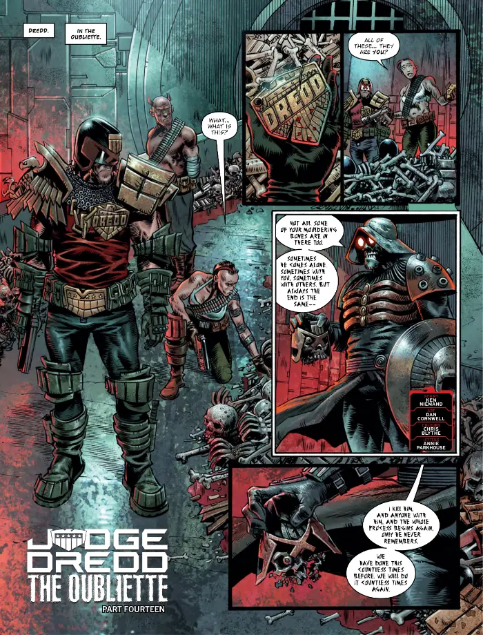 Judge Dredd Rico: The Oubliette