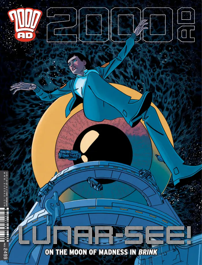 2000 AD Prog 2499 cover by INJ Culbard
