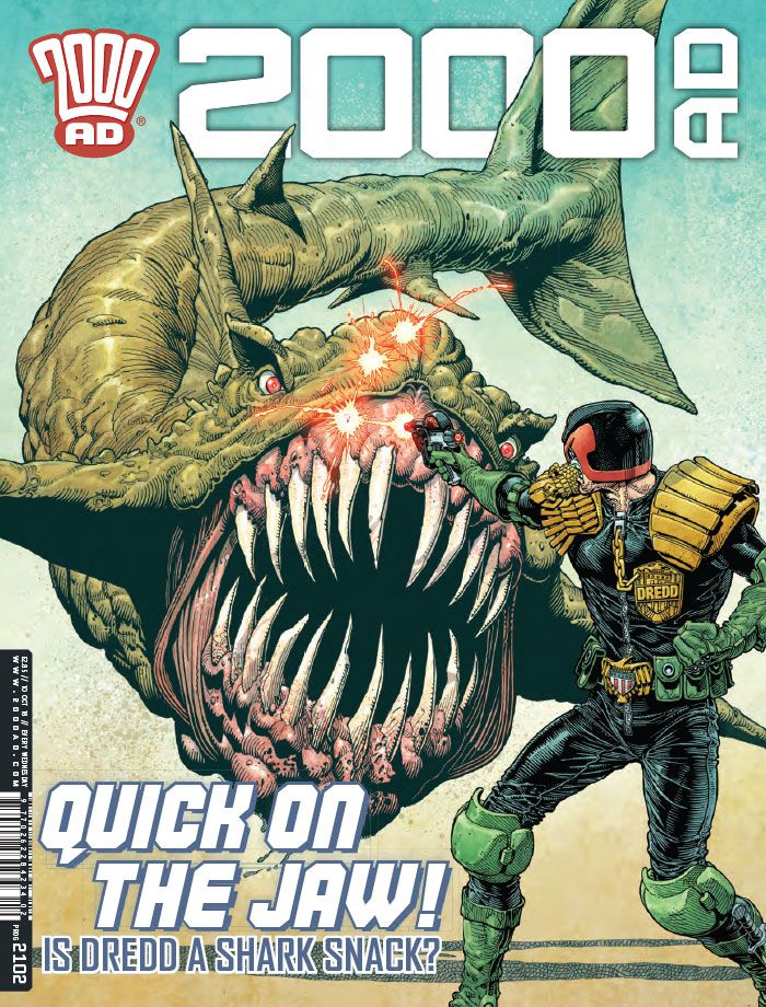 2000 AD Prog 2102 cover