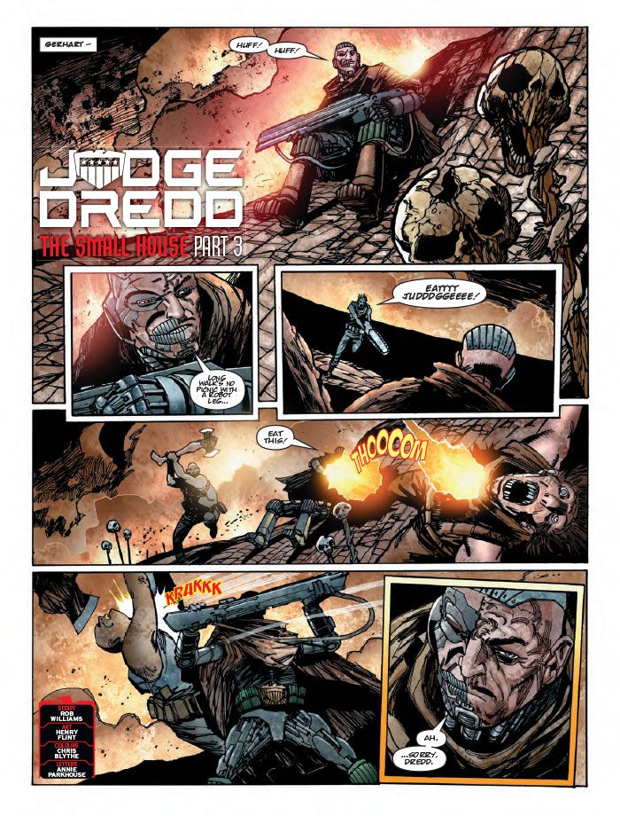 JUDGE DREDD: THE SMALL HOUSE