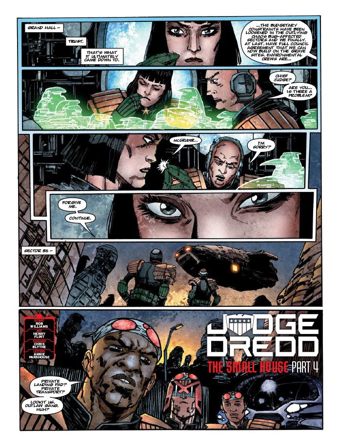 JUDGE DREDD: THE SMALL HOUSE