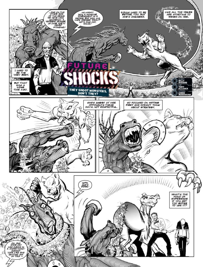FUTURE SHOCKS: THEY SHOOT MONSTERS, DON'T THEY?