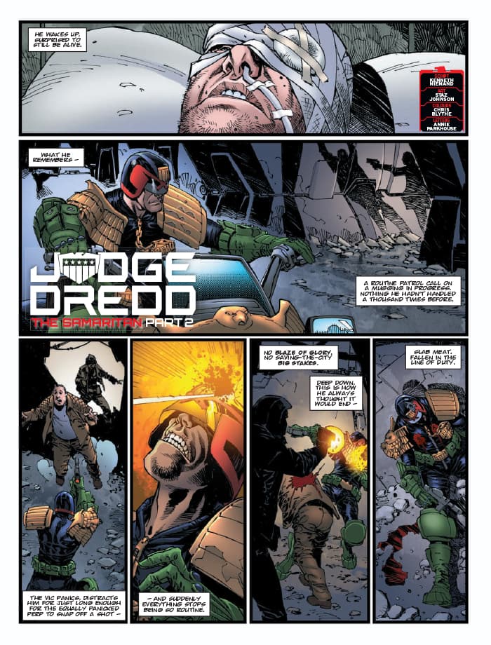 JUDGE DREDD: THE SAMARITAN
