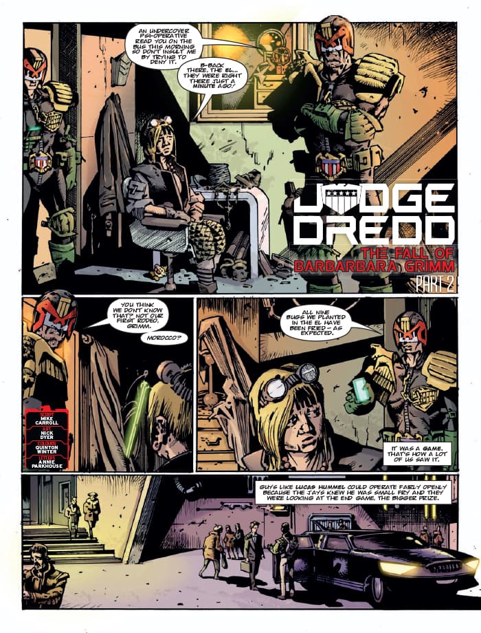 JUDGE DREDD: THE FALL OF BARBARBARA GRIMM