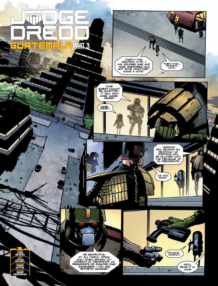 JUDGE DREDD: GUATEMALA