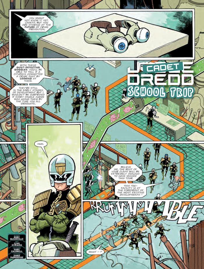 JUDGE DREDD: SCHOOL TRIP