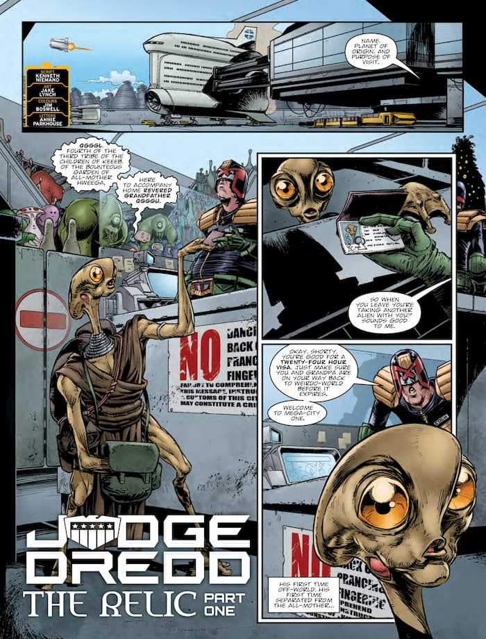 JUDGE DREDD: THE RELIC