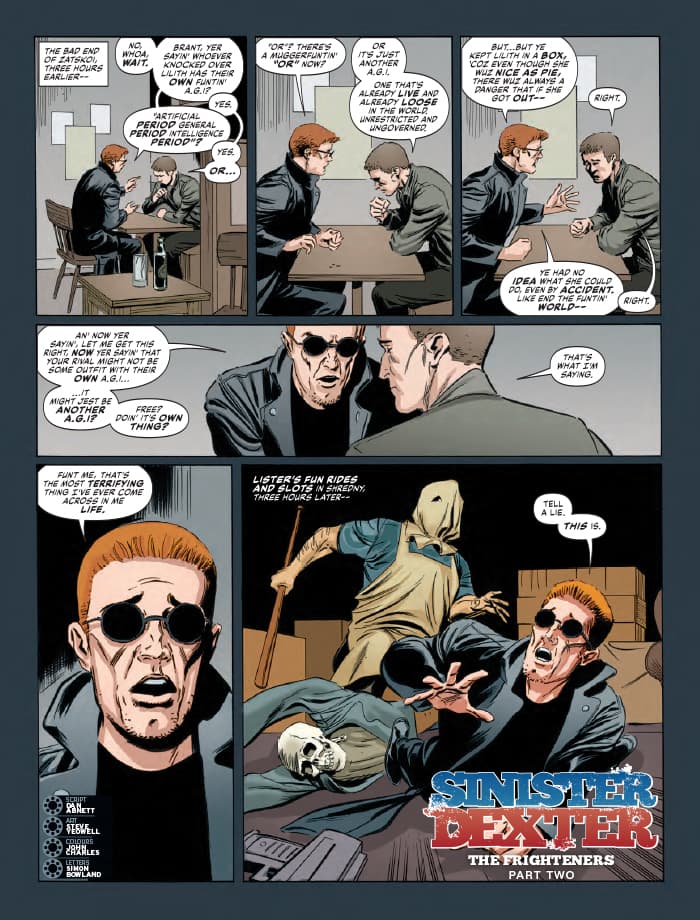 SINISTER DEXTER: THE FRIGHTENERS