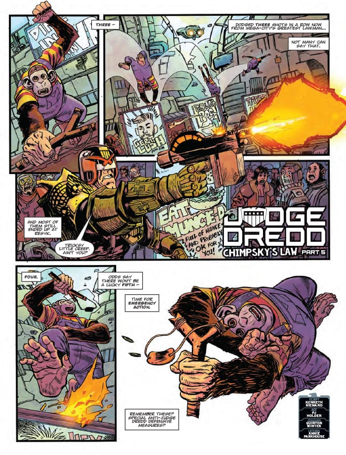 JUDGE DREDD: CHIMPSKY'S LAW