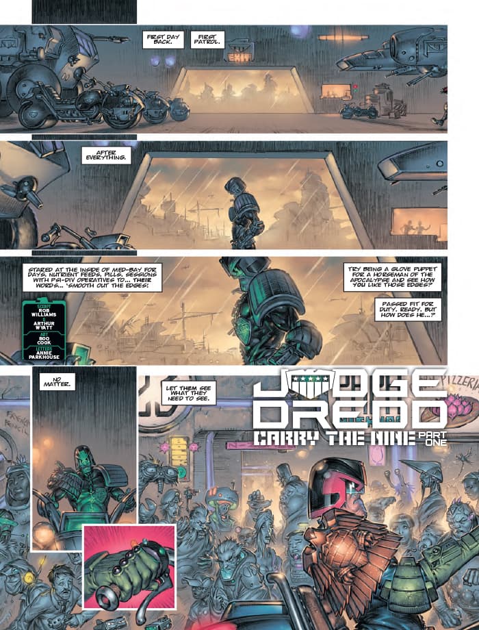 Judge Dredd: Carry the Nine
