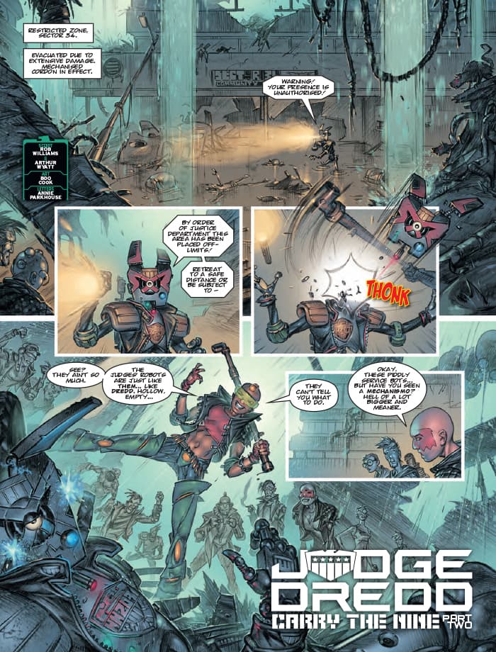 Judge Dredd: Carry the Nine
