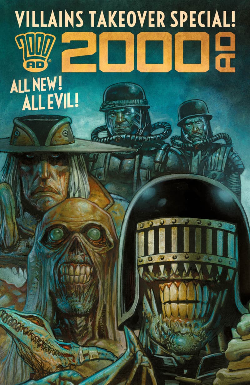 Villains taking over 2000 AD