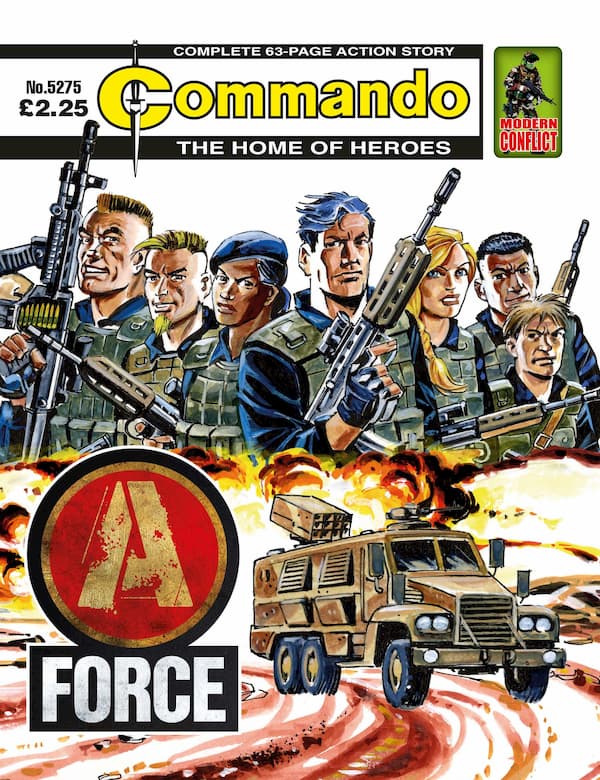 Commando 5275: Home of Heroes: A-Force