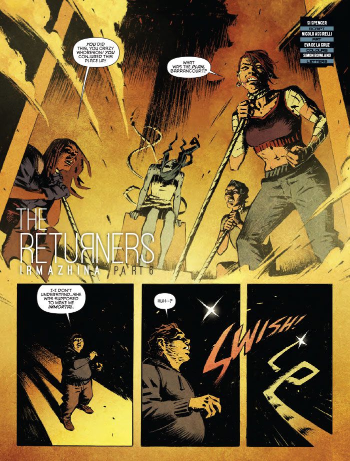 THE RETURNERS: IRMAZHINA