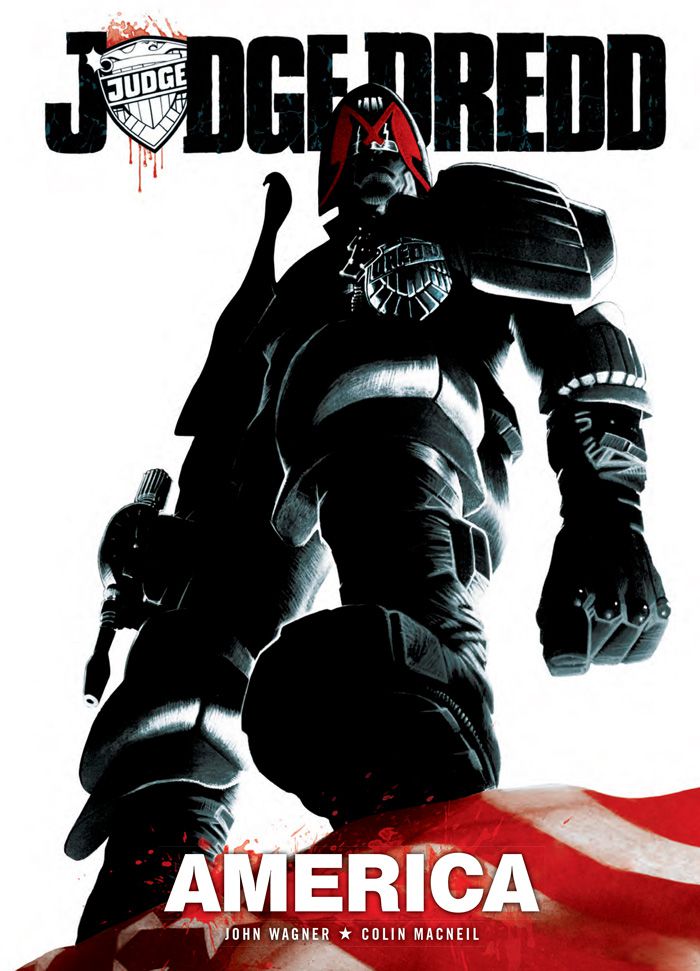Judge Dredd America Cover